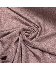 Tissu Jersey coton moucheté pourpre Tissu Jersey coton moucheté pourpre