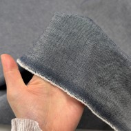 Tissu coton aspect jean bleu- Haute couture Tissu coton aspect jean bleu- Haute couture