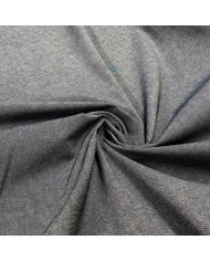 Tissu coton aspect jean bleu- Haute couture Tissu coton aspect jean bleu- Haute couture