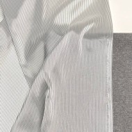 Tissu doublure polyester acétate à rayures blanches et noires Tissu doublure polyester acétate à rayures blanches et noires