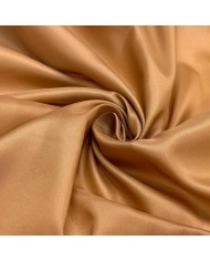 Tissu doublure 100% polyester camel uni Tissu doublure 100% polyester camel uni