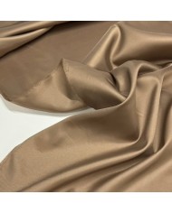 Tissu doublure polyester taupe uni Tissu doublure polyester taupe uni