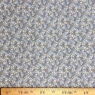 Tissu coton lavande florale