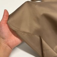 Tissu doublure polyester taupe uni Tissu doublure polyester taupe uni