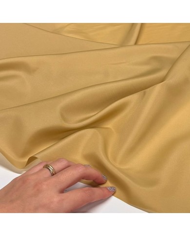 Tissu doublure polyester sable uni
