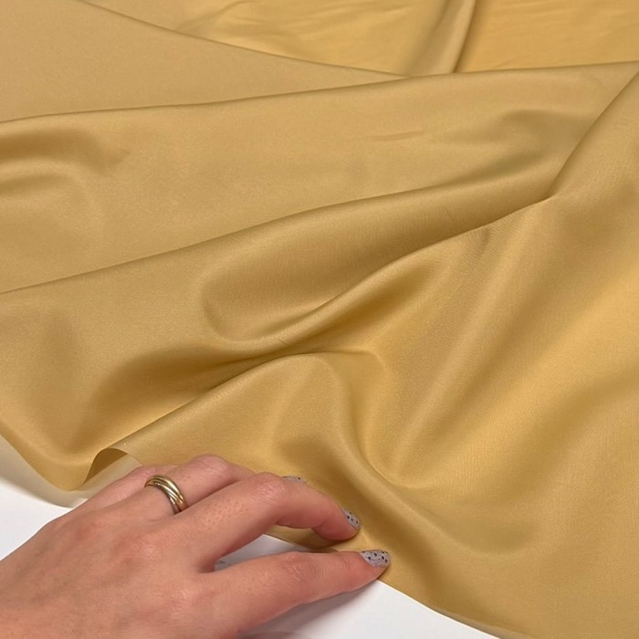 Tissu doublure polyester sable uni Tissu doublure polyester sable uni