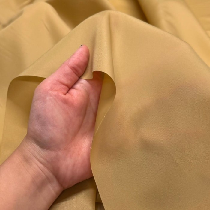 Tissu doublure polyester sable uni Tissu doublure polyester sable uni