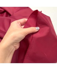 Tissu doublure polyester framboise uni Tissu doublure polyester framboise uni