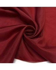 Tissu doublure polyester rouge uni Tissu doublure polyester rouge uni