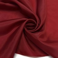Tissu doublure polyester rouge uni Tissu doublure polyester rouge uni