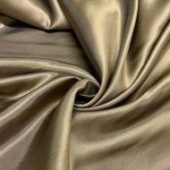 Tissu doublure polyester viscose bronze uni Tissu doublure polyester viscose bronze uni