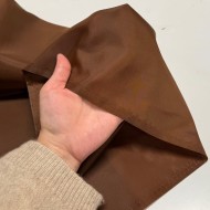 Tissu doublure polyester marron uni Tissu doublure polyester marron uni