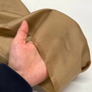 Tissu doublure 100% polyester beige uni Tissu doublure 100% polyester beige uni