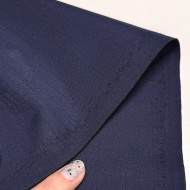 Tissu doublure polyester bleu marine à rayures Tissu doublure polyester bleu marine à rayures