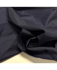 Tissu doublure polyester bleu marine foncé uni Tissu doublure polyester bleu marine foncé uni