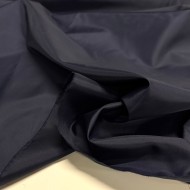 Tissu doublure polyester bleu marine foncé uni Tissu doublure polyester bleu marine foncé uni