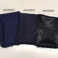 Tissu doublure polyester bleu marine foncé uni Tissu doublure polyester bleu marine foncé uni