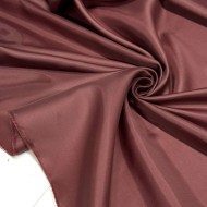 Tissu doublure polyester vieux rose uni Tissu doublure polyester vieux rose uni