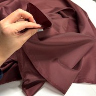 Tissu doublure polyester vieux rose uni Tissu doublure polyester vieux rose uni