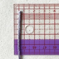 Queue de rat violet polyester 2mm