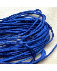 Queue de rat bleu marine polyester 2mm