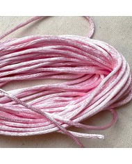 Queue de rat rose polyester 2mm