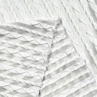 Tissu maille Polyamide rayure blanc Tissu maille Polyamide rayure blanc