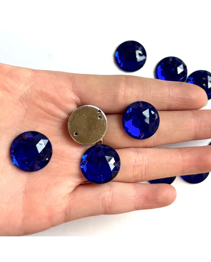 Lot De 200 Strass Triangulaires Argentés à Coudre - Pierres Miroir Acrylique AHANDMAKER