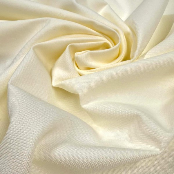 Tissu coton oxford chambray jaune clair uni - Haute couture Tissu coton oxford chambray jaune clair uni - Haute couture