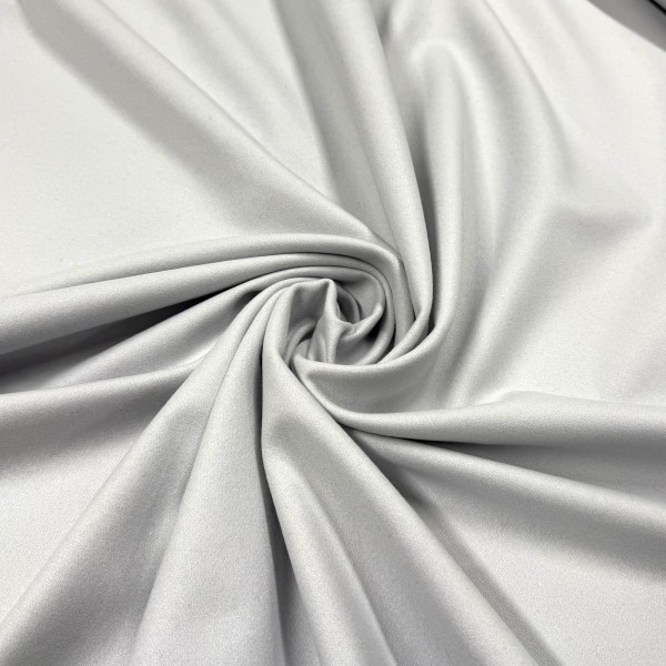 Tissu laine uni gris clair Tissu laine uni gris clair