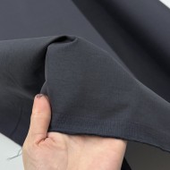 Tissu viscose coton élasthanne gris foncé Tissu viscose coton élasthanne gris foncé