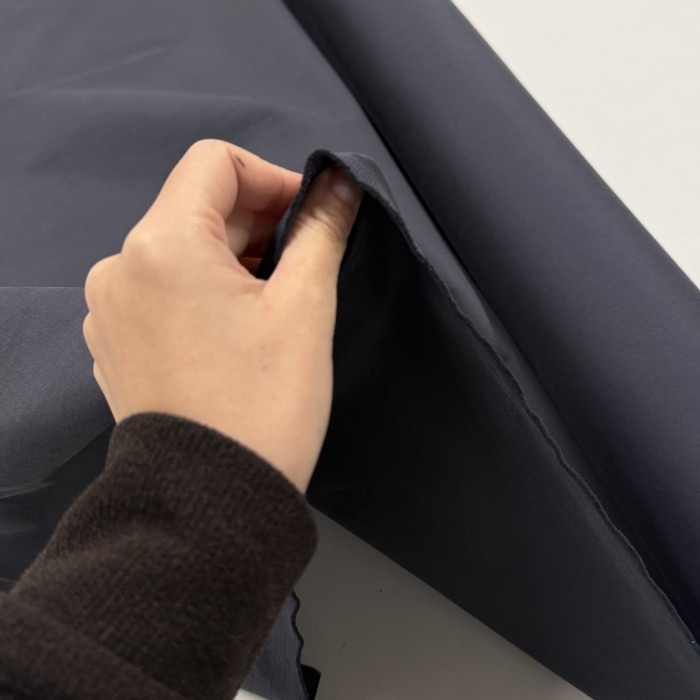 Tissu viscose coton élasthanne gris foncé Tissu viscose coton élasthanne gris foncé