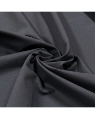 Tissu viscose coton élasthanne gris foncé Tissu viscose coton élasthanne gris foncé