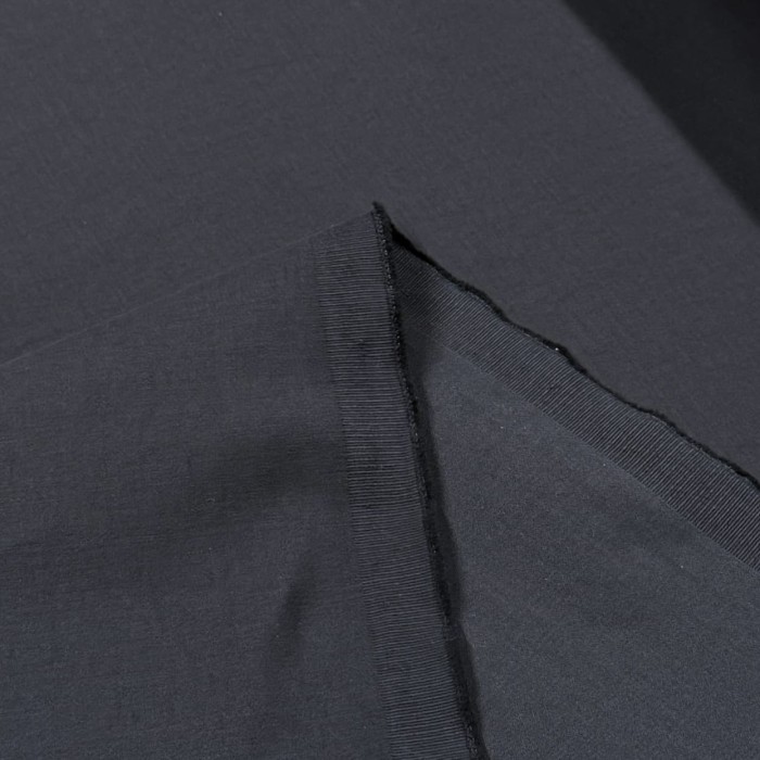 Tissu viscose coton élasthanne gris foncé Tissu viscose coton élasthanne gris foncé
