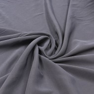 Tissu polyester viscose élasthanne uni bleu foncé Tissu polyester viscose élasthanne uni bleu foncé