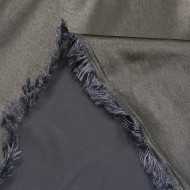 Tissu polyester viscose élasthanne uni bleu foncé Tissu polyester viscose élasthanne uni bleu foncé