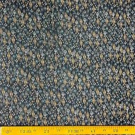 Tissu voile de polyester à rayure pendentif noir multi-couleur