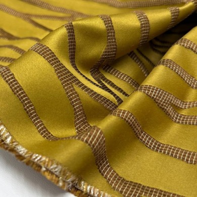 Tissu Padi jaune d'or - Tissu d'éditeur