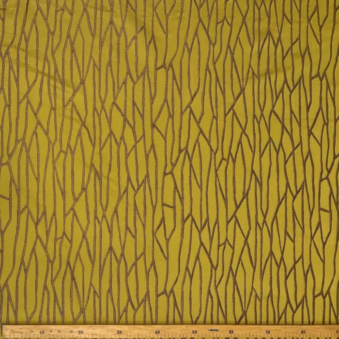 Tissu Padi jaune d'or - Tissu d'éditeur Tissu Padi jaune d'or - Tissu d'éditeur