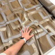 Tissu Variation brun tabac - Tissu d'éditeur