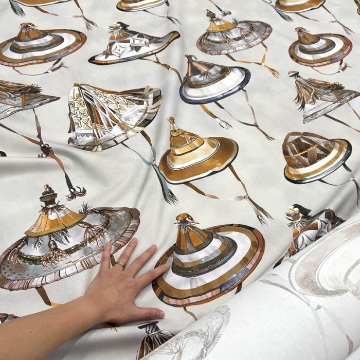 Tissu Dogon marron - Tissu d'éditeur Tissu Dogon marron - Tissu d'éditeur