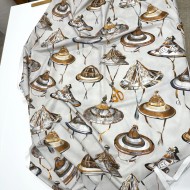 Tissu Dogon marron - Tissu d'éditeur Tissu Dogon marron - Tissu d'éditeur