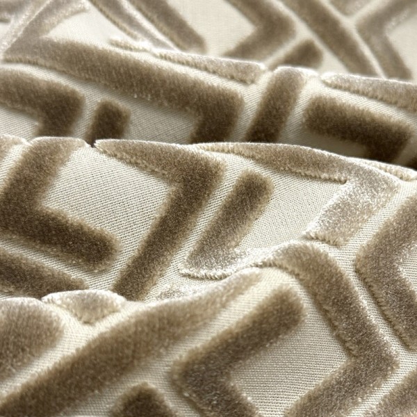 Tissu velours Magnum beige - Tissu d'éditeur Tissu velours Magnum beige - Tissu d'éditeur