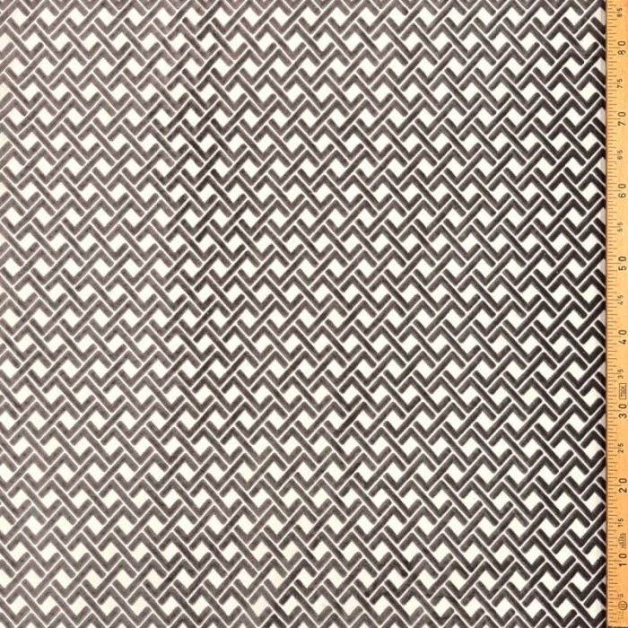 Tissu velours Magnum taupe - Tissu d'éditeur