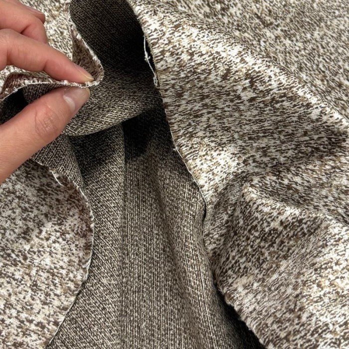 Tissu velours Garbo chocolat - Tissu d'éditeur Tissu velours Garbo chocolat - Tissu d'éditeur