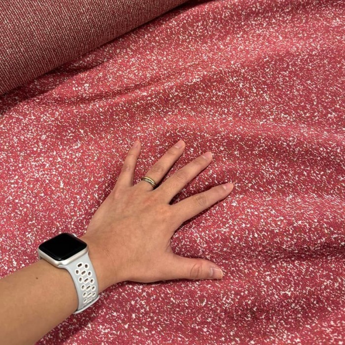 Tissu velours Garbo carmin - Tissu d'éditeur Tissu velours Garbo carmin - Tissu d'éditeur