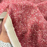 Tissu velours Garbo carmin - Tissu d'éditeur Tissu velours Garbo carmin - Tissu d'éditeur