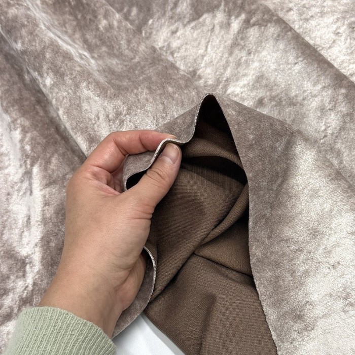 Tissu velours Lido Mercury - Tissu d'éditeur