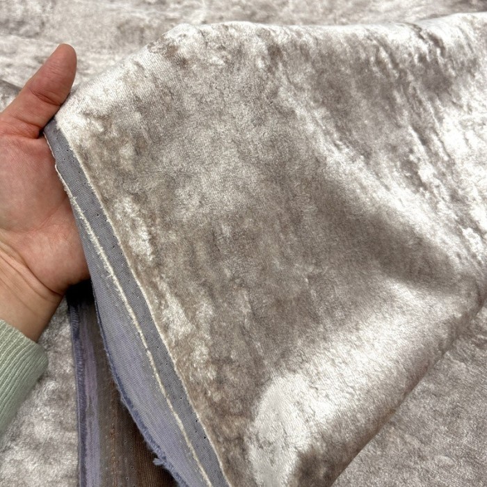 Tissu velours Lido Mercury - Tissu d'éditeur