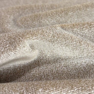 Tissu velours Maka beige taupe - Tissu d'éditeur Tissu velours Maka beige taupe - Tissu d'éditeur